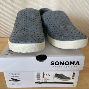 Women’s Loafers Sneakers Sonoma Goods For Life Critique 9.5 Blue